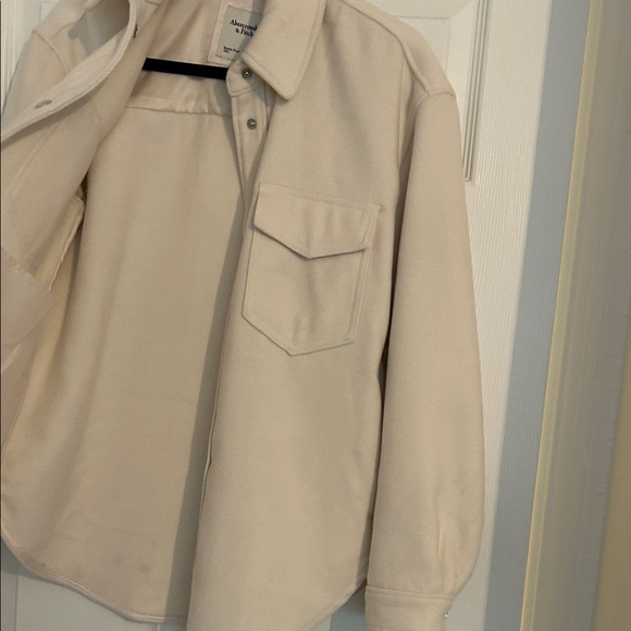Cream Button-Up Jacket - Picture 5 of 5